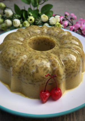 Foto resep Puding Cendol