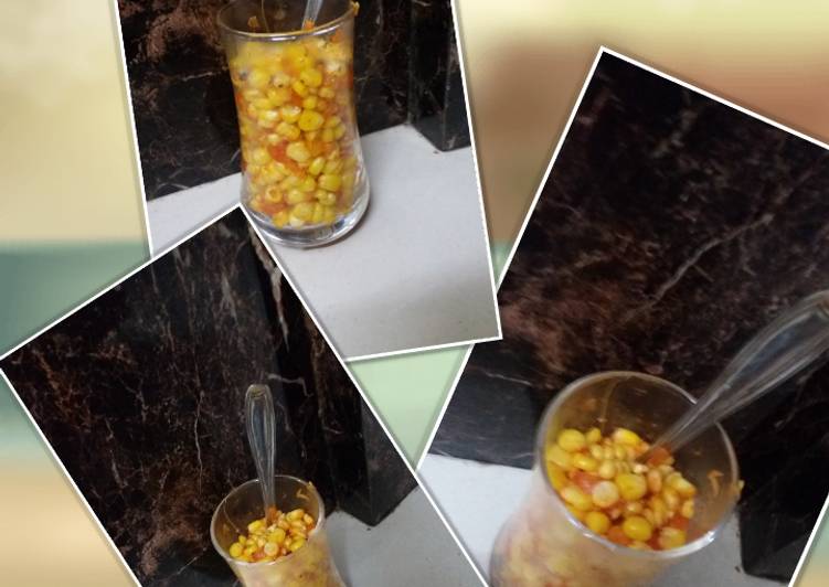 Steps to Make Quick Spicy sweet corn