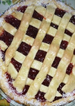 Una foto de Pasta Frola de membrillo