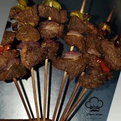 A picture of Beef kebab.