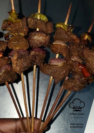 A picture of Beef kebab.