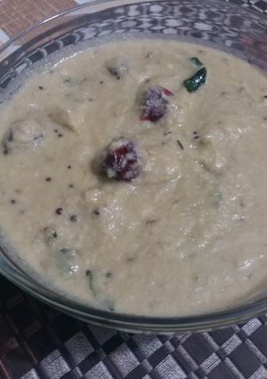 A picture of Khopray ki chatni.