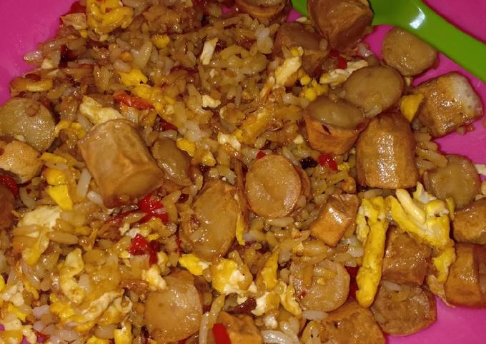 Nasi goreng simple buat sarapan kiddoz