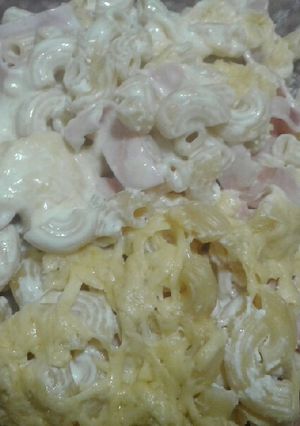 Una foto de Pasta gratinada