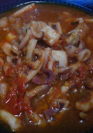 Foto resep Cumi kuah lada hitam