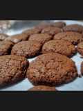 Εύκολα μαλακά μπισκότα soft cookies με κακάο & λάδι, χωρίς λακτόζη ✨