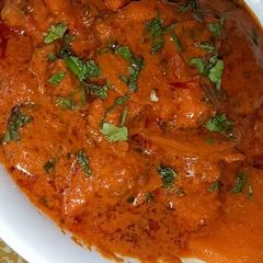 A picture of Yummilicious chicken aloo shadi's style recipe.