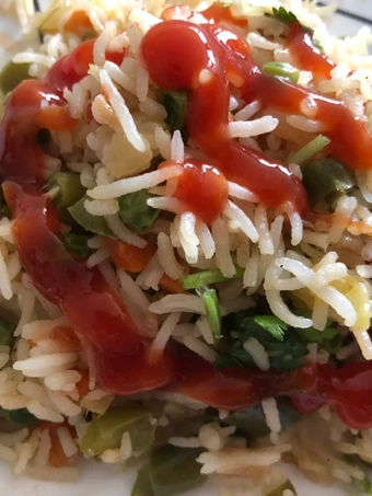 Easy Steps to Prepare Recipe Fried Rice that is Delicious, Tasty}