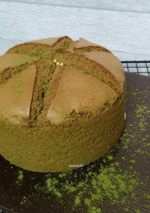 Foto resep Matcha Chiffon Cake