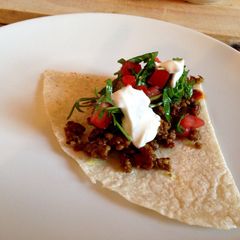 A picture of Harissa-spiced Lamb Kebab.