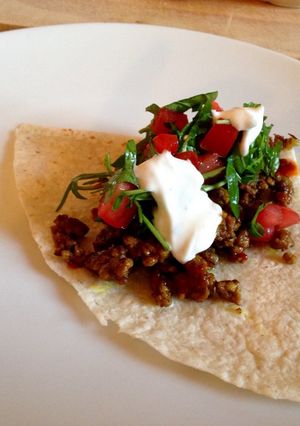 A picture of Harissa-spiced Lamb Kebab.