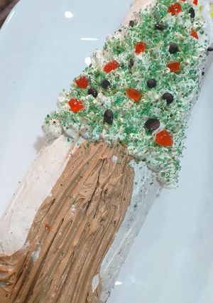 صورة لوصفة لابيش على شكل شجرة 🎄