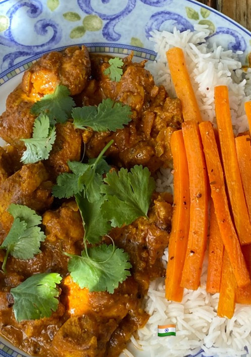 Una foto de Pollo tikka masala