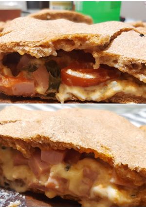 Una foto de Calzone integral