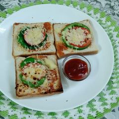 Capsicum bread A picture of Capsicum bread.