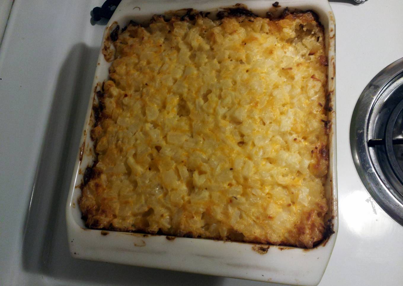 Cheesy potato casserole