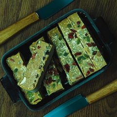 Creamy Crunchy Peanut Butter Bars A picture of Creamy Crunchy Peanut Butter Bars.