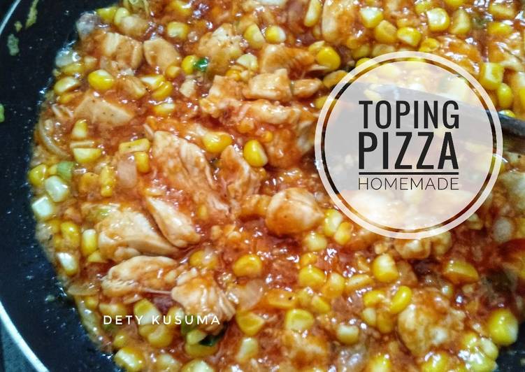 Langkah Mudah untuk mengolah 110. Toping Pizza Homemade, Bisa Manjain Lidah