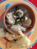 Zuppa di cavolfiore e baccalà