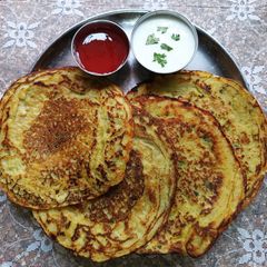 Rice And Semolina Chilla A picture of Rice And Semolina Chilla.