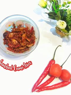 Foto resep Sambal Cumi Asin