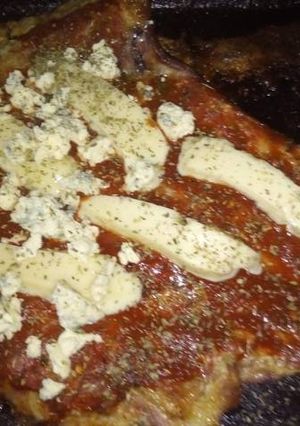Una foto de Matambre tiernizado a la pizza