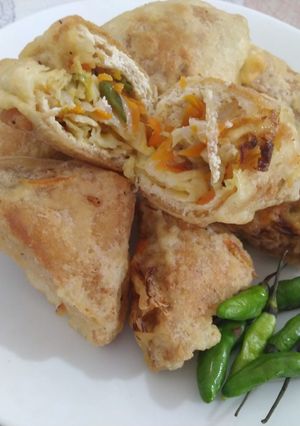 Foto resep Tahu isi sayuran pedas