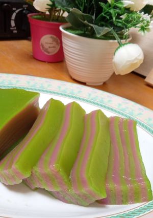 Foto resep Kue Lapis Kanji Menul