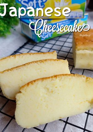 Foto resep Japanese cotton cheesecake
