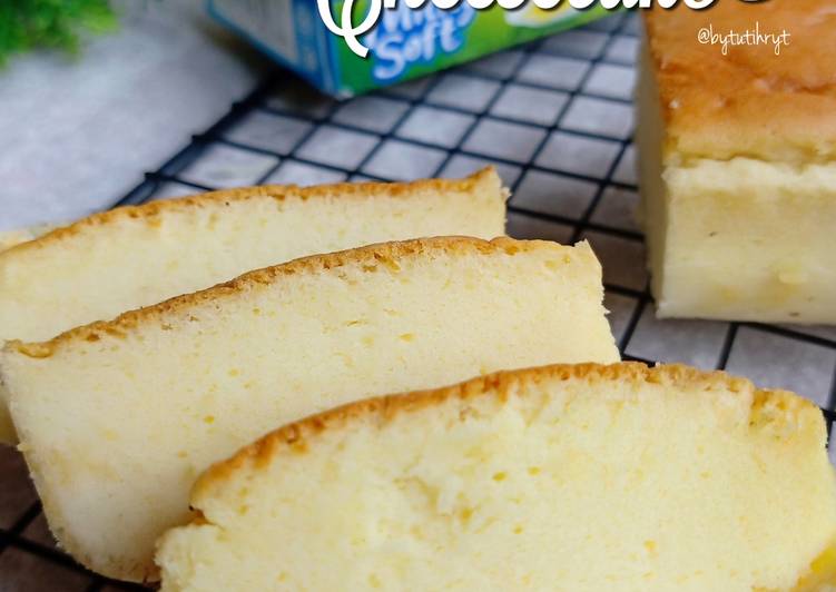 Langkah Mudah untuk Menyiapkan Japanese cotton cheesecake, Lezat