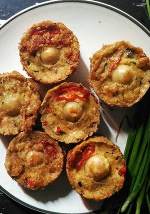 Foto resep Tahu goreng telur puyuh / tahu sarang burung puyuh