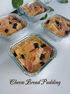 Foto resep Cheese Bread Pudding