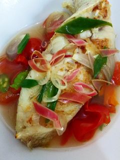 Foto resep Kakap Merah Kecombrang