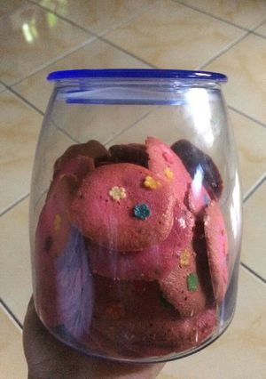 Foto resep Cookies buah naga
