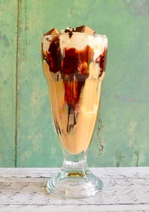 A picture of Peanut Butter Cup Sundae.