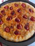 Pizza con pomodorini ciliegino