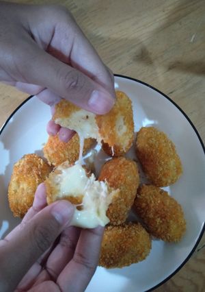 Foto resep Kroket Kentang Ayam Mozzarella