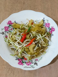 Foto resep Cah Toge Sawi Asin