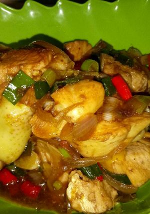 Foto resep Ayam kecap pedas simple
