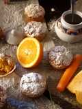 Muffin arancia,mela e carota glutenfree e vegan