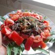 Ensalada estilo sobras navideñas