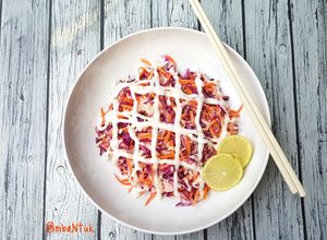 Foto resep Salad Kol dan Wortel ala Hokben (Coleslaw)