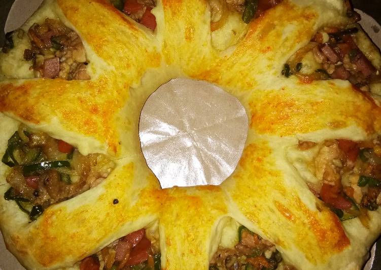 Pizza super ekonomis toping sayur #beranibaking