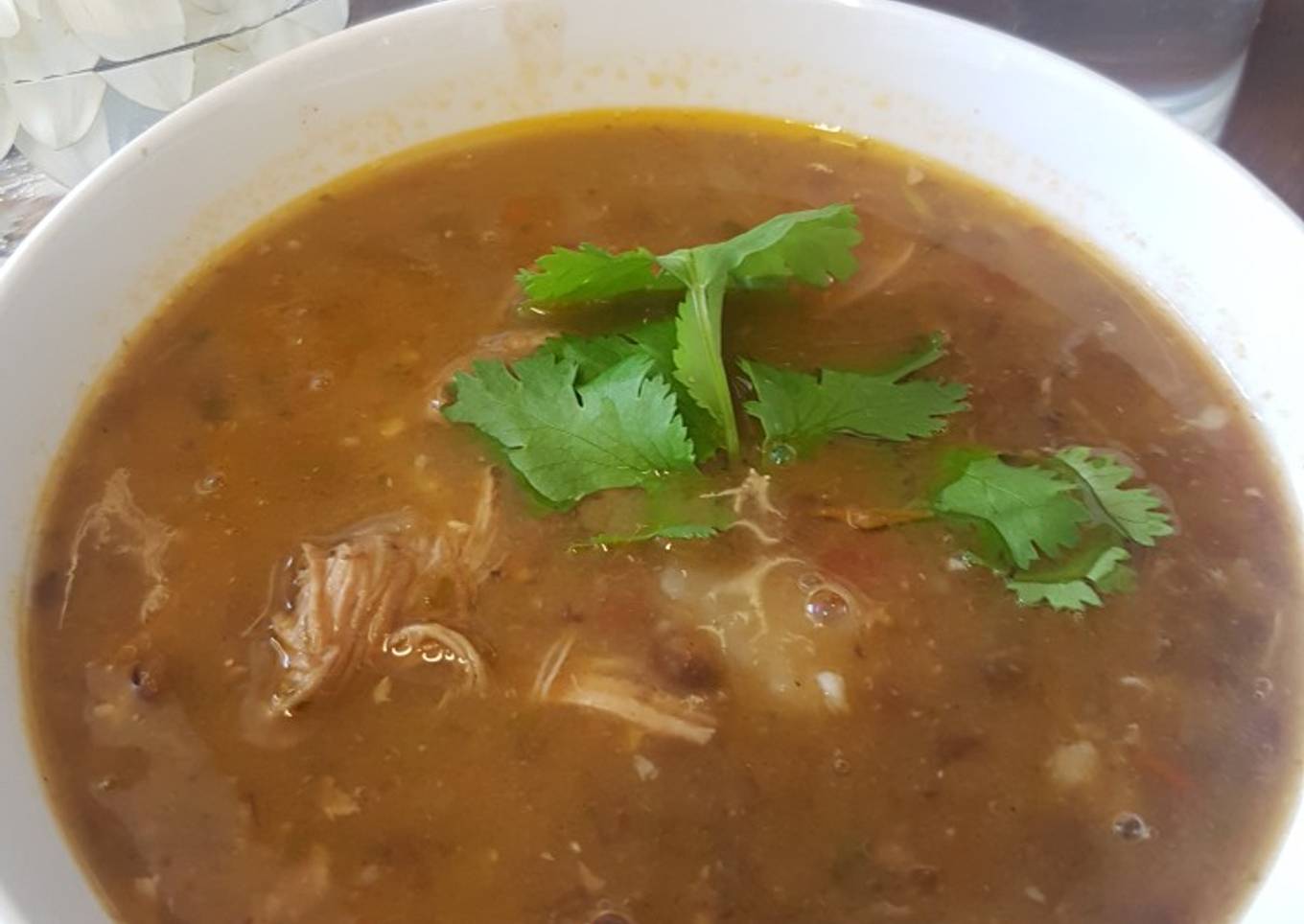 Sopa de lentejas