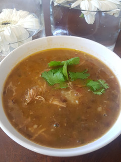 Una foto de Sopa de lentejas