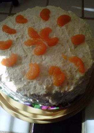 A picture of Pig licking cake.