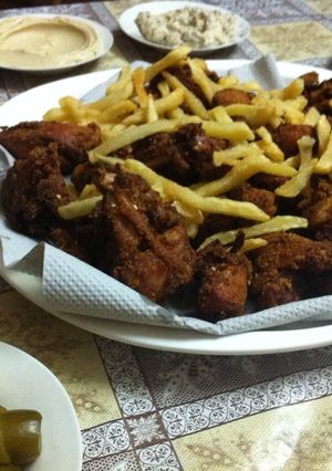 صورة لوصفة طريقة عمل دجاج مقلي بالبقسماط