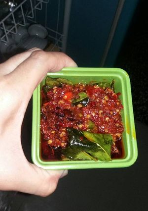 Foto resep Sambal tumis coto