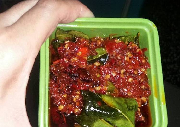 Sambal tumis coto