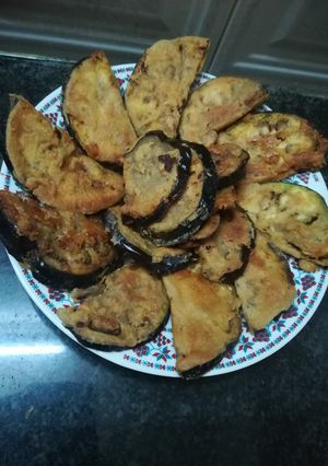 صورة لوصفة الباذنجان المقرمش